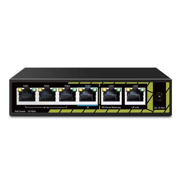 Коммутатор PoE TSn-4FP6F2P